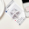 Detailed close-up of a light purple starfish phone socket with textured resin surface - Magnetic Stand / Purple