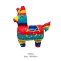 Colorful Pinata aluminum foil balloon for parties with festive stripes and candy motifs - Pinata
