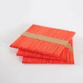 Red wooden popsicle sticks for DIY crafts bundle of approximately 48 to 50 pieces - Red 114mm*10mm*2mm / 50 Pcs/Bundle