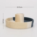 Straight Base Blue White Yellow