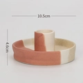 Straight Base Yellow White Pink