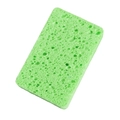 Durable green rectangular wood pulp sponge cloth with honeycomb porous fiber for cleaning - Thick Green(C20YN) / Bag Packaging