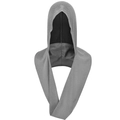 Gray hooded cooling sports towel with breathable mesh fabric for neck sun protection - New Pullover Style / 75*48CM / Gray
