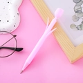 Porte-mine créatif en forme de tulipe rose pastel pour l'école et le bureau - Rose