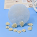 Stampo in silicone a forma di foglia per decorazione torte in pasta di zucchero e cioccolato - Azzurro