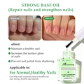 Misscheering 12ml durcisseur à ongles pour réparer et renforcer vos ongles - Base de soin 01 pour ongles sains