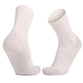 Chaussettes de randonnée épaisses en laine mérinos blanche avec talon et pointe renforcés - Taille Unique Femme M [35-39] / 332 Blanc