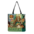 Cats on Dressing Table Style (hm2544) / 40x38cm / Beige