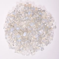 Irregular translucent moonstone beads for DIY jewelry making and bracelet accessories - Opalite