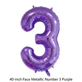 Número 3 Morado
