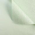 Textured mint green crinkled wrapping paper with a unique handmade stone texture finish - 44x58cm (5 Sheets/Pack) / Holographic Green