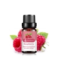 Raspberry 100% pure essential oil 10ml in dark glass bottle with fresh berries - Red Raspberry Scented