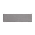 Elastic grey yoga headband in knitted anti-slip fabric for fitness and sweat absorption - Light Gray