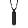 Black Pendant + 60CM Ball Chain