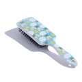 Blue cartoon air cushion hairbrush with rainbow and cloud patterns for children - Green Rainbow Clouds