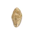 Exquisite 18K gold plated butterfly pendant featuring an embossed vintage metal texture - Gold Textured Metal Accessory(YSN012-09)