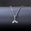 357 - Gold Fishtail Necklace