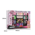 DIY Smart Weaver kit NO.001 with colorful yarn and accessories in a gift box packaging - 001: DIY Knitting Machine (Large)