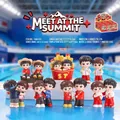 Lucky Fox creative sports series blind box figures with champion medals and trophy decor - -475 Meeting At The Summit (set 6) / Full Box Set