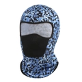 Python pattern sun protection balaclava with breathable mesh for outdoor cycling - L / Geometric Triangle Camouflage