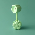 Magnetic green flower night light with adjustable stem for bedside desk decor - Tulip Flower Clip Lamp (LD38) / Green