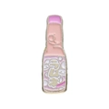 Pink Ramune soda bottle enamel pin with gold plating and Japanese characters - XZ8431-Pink Ramune Soda