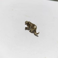 Vintage Bronze Tiger Skulptur für Schreibtisch Deko oder Bonsai Landschaft Szene - Tiger