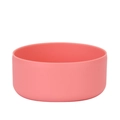 Pink silicone protective sleeve for tumbler base, flexible non-slip bottom protector cover - Coral Pink
