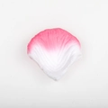 Künstliche Rosenblätter in Rosa-Weiß-Verlauf aus Seidenstoff für die Hochzeitsdeko - Rosa und Weiß