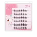 Self-adhesive segment lashes in Bunny Style, 6 rows of natural DIY cluster eyelashes - Glue-Free Bunny Style