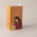 Orange Teacher appreciation gift bags with Thank You stickers, set of six pieces - 6 F-style - Zd056 Gardener's Flat Pockets; White Cardstock; As Shown In The Picture