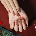 JP1271-Nude Hand-painted Xmas Tree