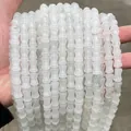 White Tianshan green jade bone-shaped loose beads for DIY jewelry bracelet making - Bamboo Bead 8*12mm Approx 31 Pcs