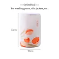 Cylindrical tulip mesh laundry bag with Enjoy print for bras and thin jackets, 22x33cm - Tulip Cylindrical Laundry Bag 22*33cm