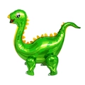 Grand ballon dinosaure vert en aluminium pour décoration de fête avec motifs de dessins animés - Stégosaure Vert 3D (HY#18CKT)