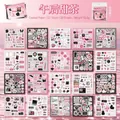 Afternoon Sweet Tea vintage deco stickers set with 20 sheets of 11x11cm coated paper - Afternoon Sweet Tea