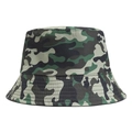 Unisex Camouflage Anglerhut für Sonnenschutz im Freien mit strapazierfähiger Krempe - Dschungel-Camouflage (1#)