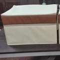 Grande scatola portaoggetti in tessuto non tessuto per trapunte e vestiti beige - PP Board Double Layer