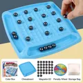 32-piece magnetic battle game set with honeycomb board, magnets, and penalty wheel - 22cm Plastic Board + 32 Magnetic Pieces + Penalty Disk