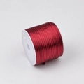 Rotolo di cordoncino di seta rosso bordeaux 1,5 mm per nodi cinesi e gioielli fai da te - Bordeaux