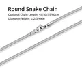 1mm Schlangenkette 45cm