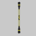 Professionele spinning pen voor beginners met gebalanceerde zwart-wit-geel verzwaarde tips - Geel