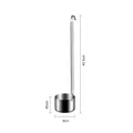 Medium size 250ml 304 stainless steel measuring ladle with 40.5cm long handle - Wine Dipper 250ml (Large Size)