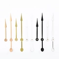 Set lancette per orologio in metallo color oro argento nero e rosa per riparazione - Nero