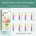 Gartengeschichte / 12 Seiten Farbe Und Pinsel Inklusive