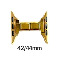 Golden metal adapter connector for Apple Watch 42/44mm smartwatch bands - For Apple Watch 42mm-44mm Gold