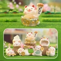 Set di scatole a sorpresa gatto portafortuna in resina con sei figurine e un'edizione speciale - Un Gatto della Fortuna Scatola 6 / Set Scatola Completa