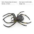 Ρεαλιστικό μοντέλο αράχνης Golden Silk Orb-weaver με μαύρα και κίτρινα πόδια - Golden Silk Orb-weaver (PL127-2541)