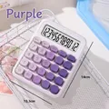 Mechanical style scientific calculator in purple gradient with 12-digit LCD display - Dopamine 12-Digit Purple 2310b