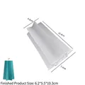 Irregular cylinder silicone mold for DIY candles with dimensions 6.2x5.5x10.3cm - Star Cylinder